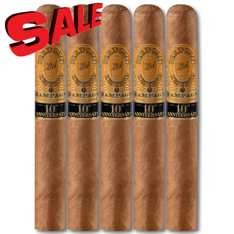 Perdomo 10th Champagne Epicure (6x54) - 30% OFF (5 Pack)