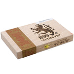 Cigar box with 'Flying Pig' branding on a white background