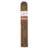 Cigar with a label on a white background
