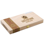 Cigar box with Liga Privada branding on a white background